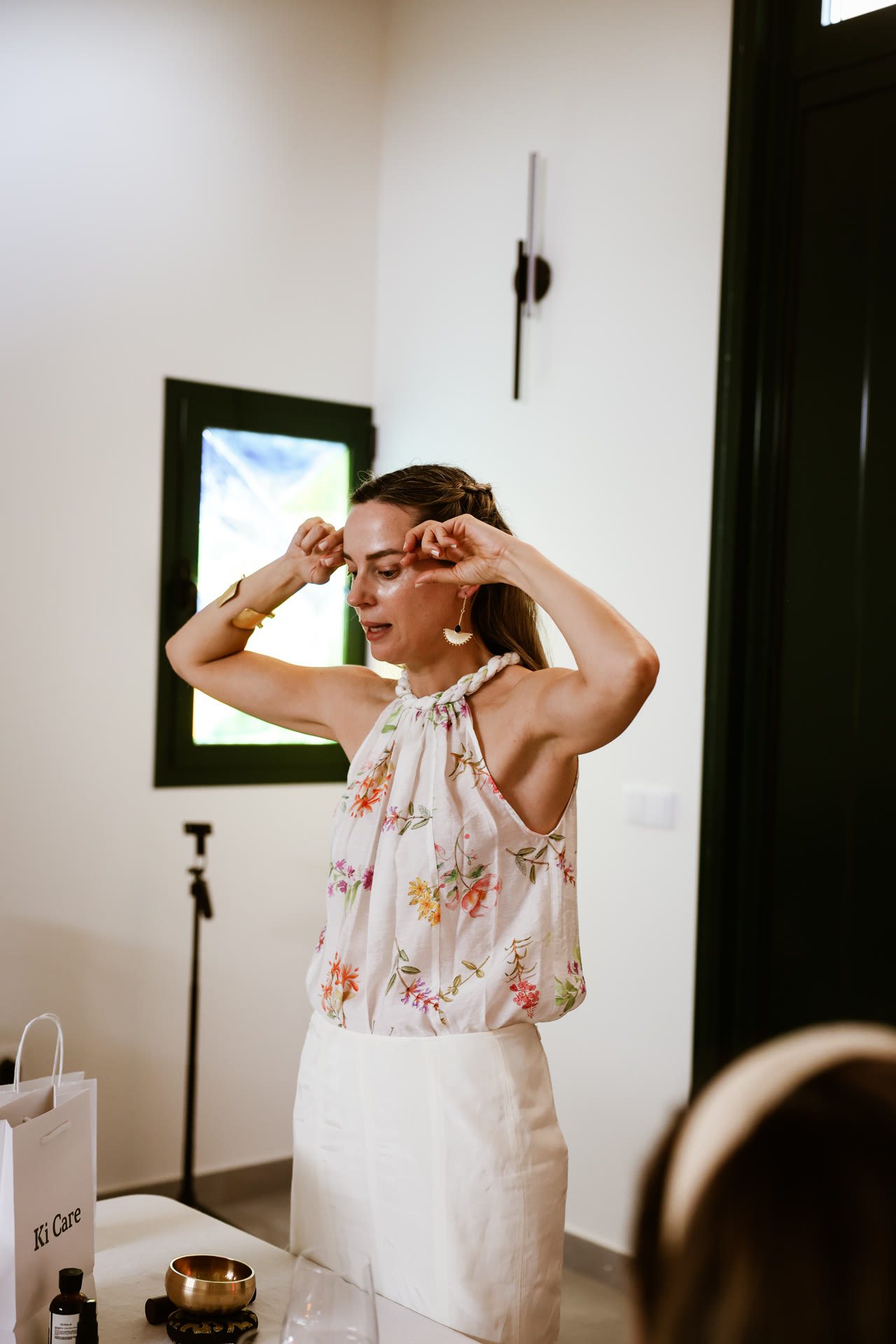 Experiencia de Yoga Facial en Finca Luz de Alba — momento 8